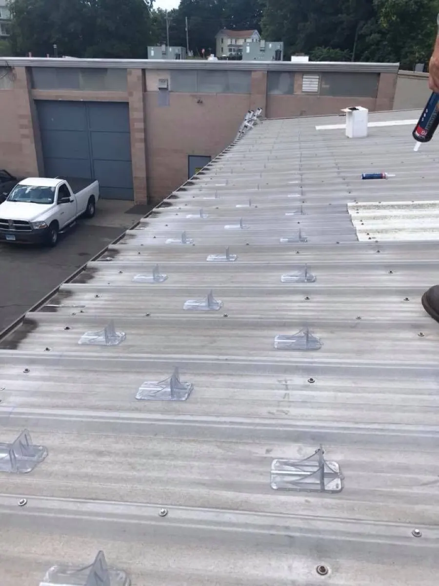 Roof Replacement project in Woodbury, CT by Martin's Aluminum