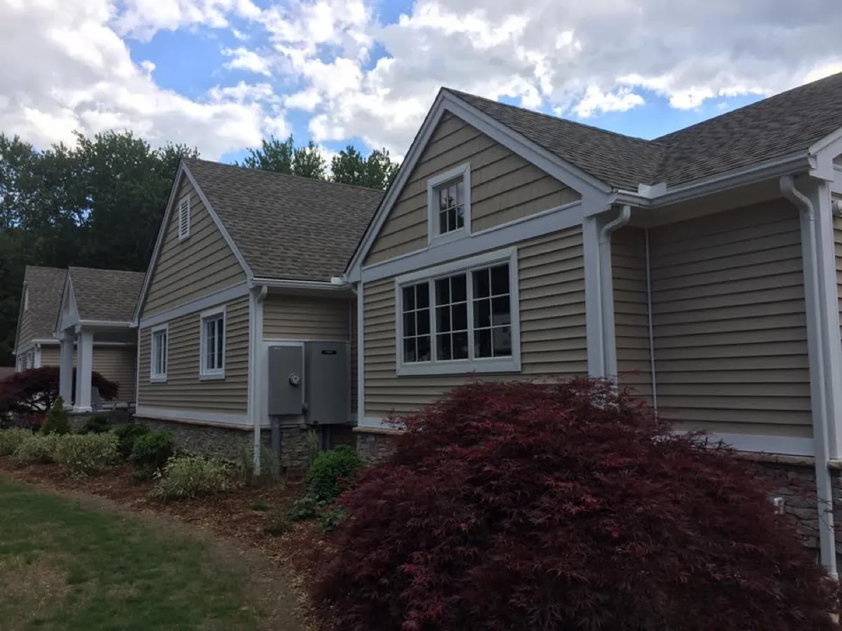 Vinyl Siding project in Southbury, CT by Martin's Aluminum